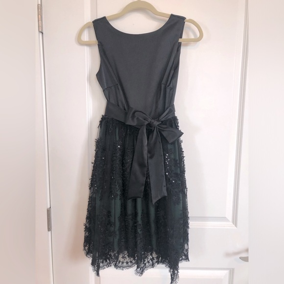 Darling Dresses & Skirts - Modcloth Be Still My Heart dress by Darling size XS black and green, lace, bow
